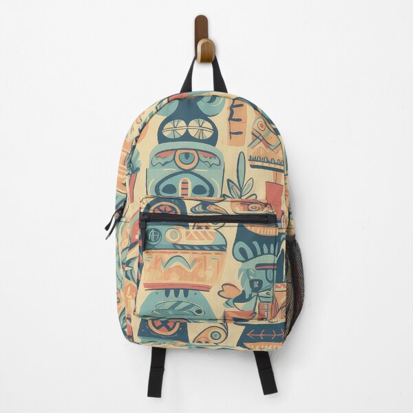 Item preview, Tiki Pattern designed and sold by Pixel  Playground.