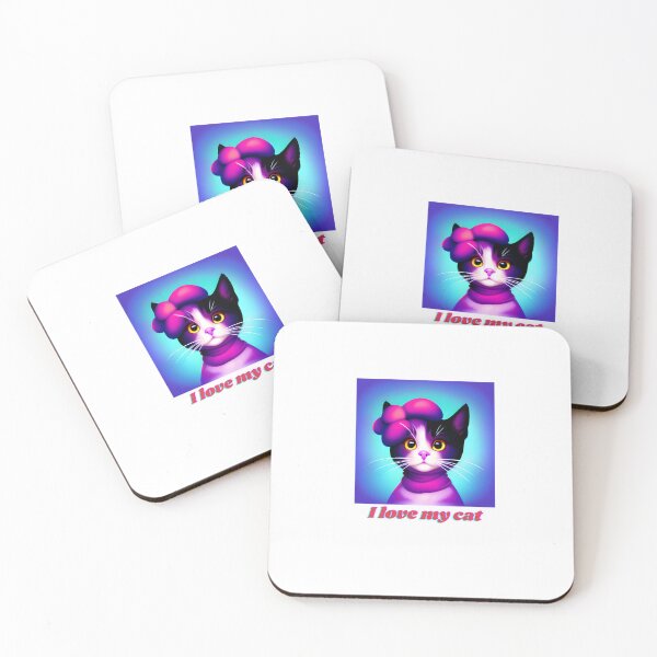 Item preview, I love my cat designed and sold by monaesane.