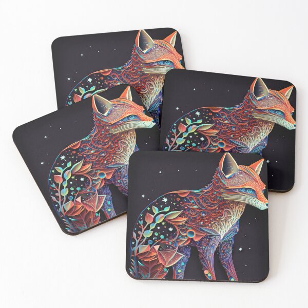 Item preview, Prismatic Fox designed and sold by OccultDreams.