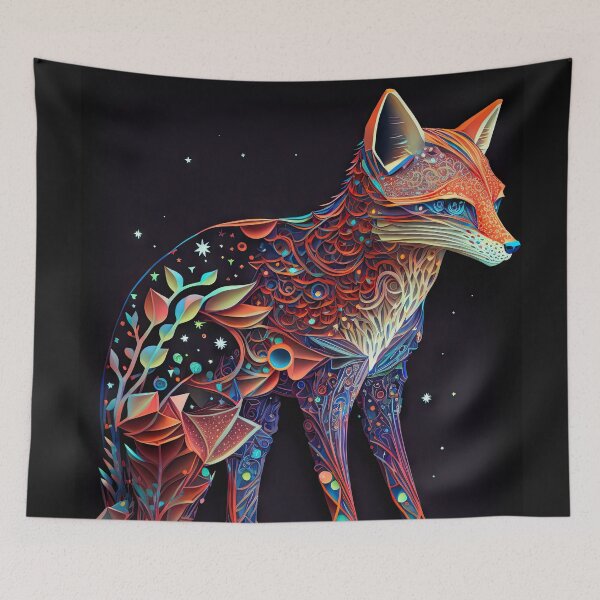 Item preview, Prismatic Fox designed and sold by OccultDreams.