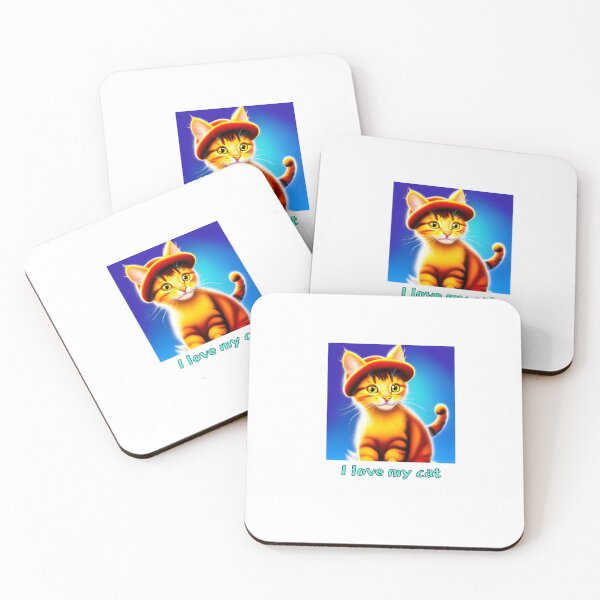Item preview, Copy of I love my cat designed and sold by monaesane.