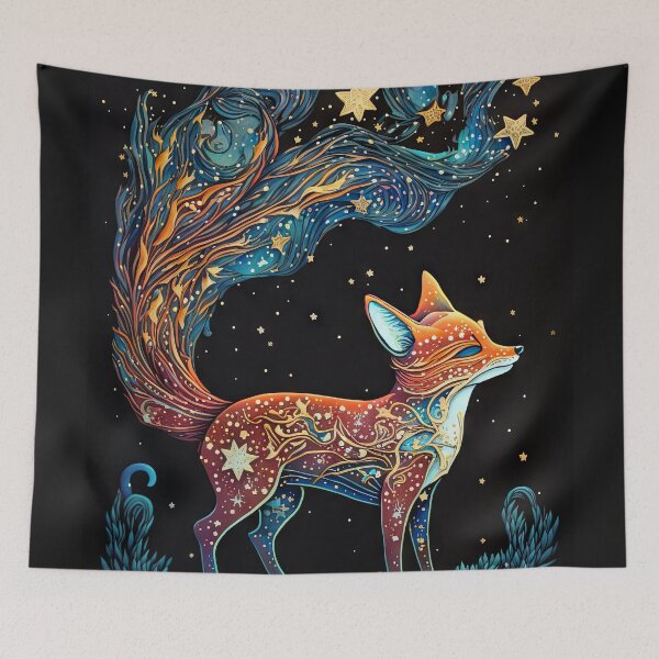 Item preview, Cosmic Fox (Variation) designed and sold by OccultDreams.