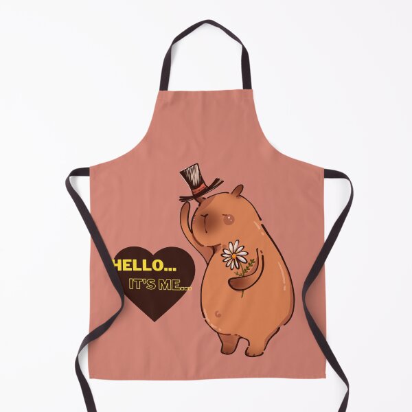 Item preview, Hello It's me Capybara  designed and sold by MinOriCozyShop.