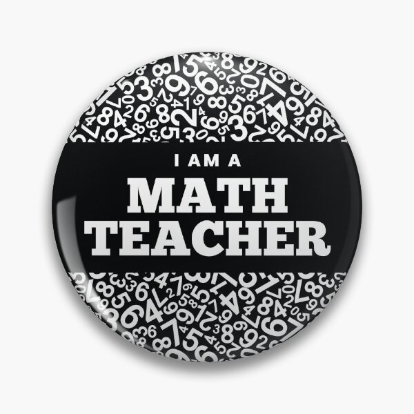 Item preview, I am a Math Teacher designed and sold by MathVerge.
