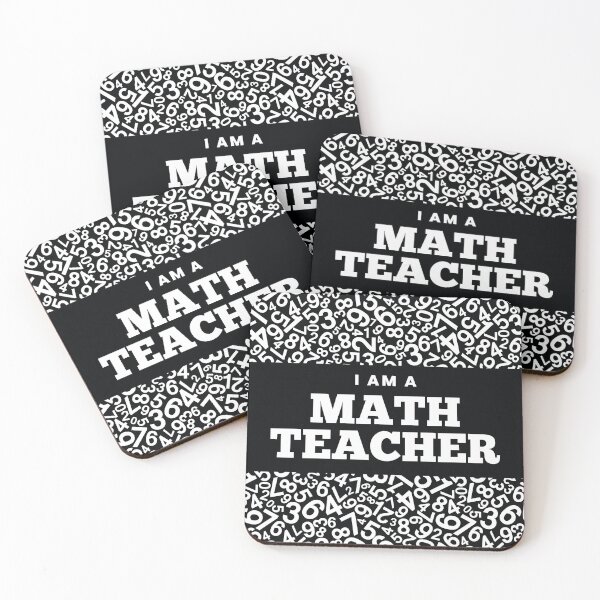 Item preview, I am a Math Teacher designed and sold by MathVerge.