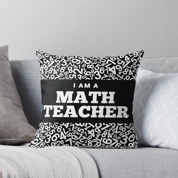 Item preview, I am a Math Teacher designed and sold by MathVerge.