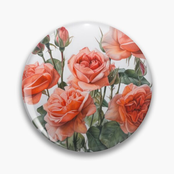Artikelvorschau, Coral Roses entworfen und verkauft von Vanover Designs.