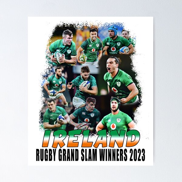 Item preview, IRELAND RUGBY GRAND SLAM WINNERS 2023 (NO. 5) designed and sold by Cathal Devlin.
