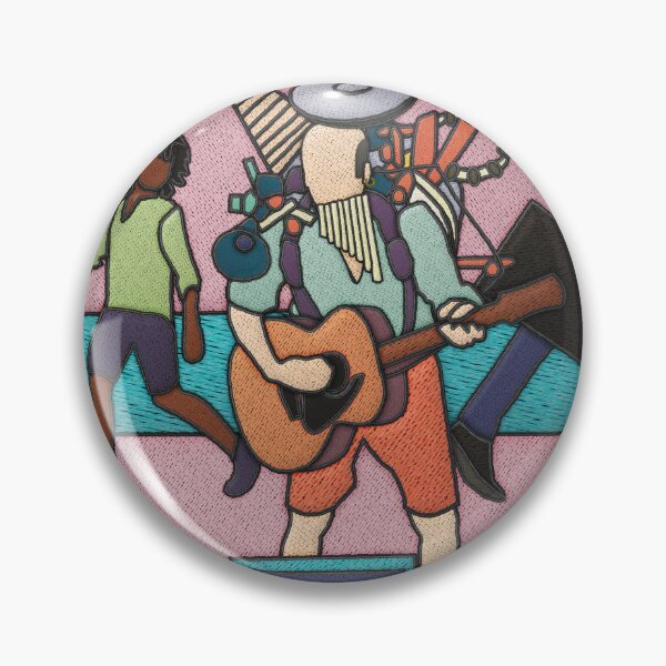 Item preview, One-Man Band Midlife Merit Badge designed and sold by jephwho.
