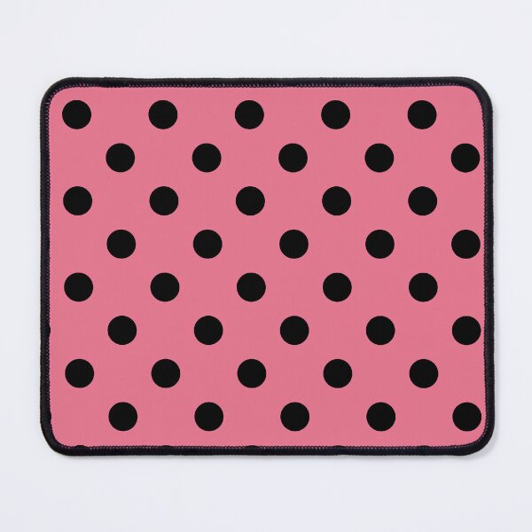 Item preview, Black Polka Dots On Bubblegum designed and sold by POLKAIWERX.