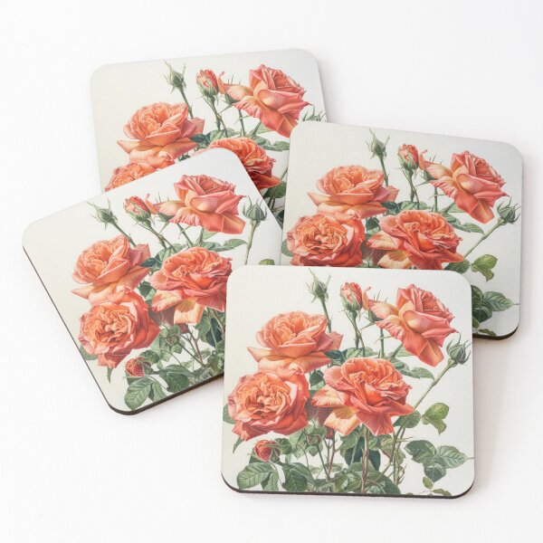 Item preview, Coral Roses  designed and sold by Vanover Designs.
