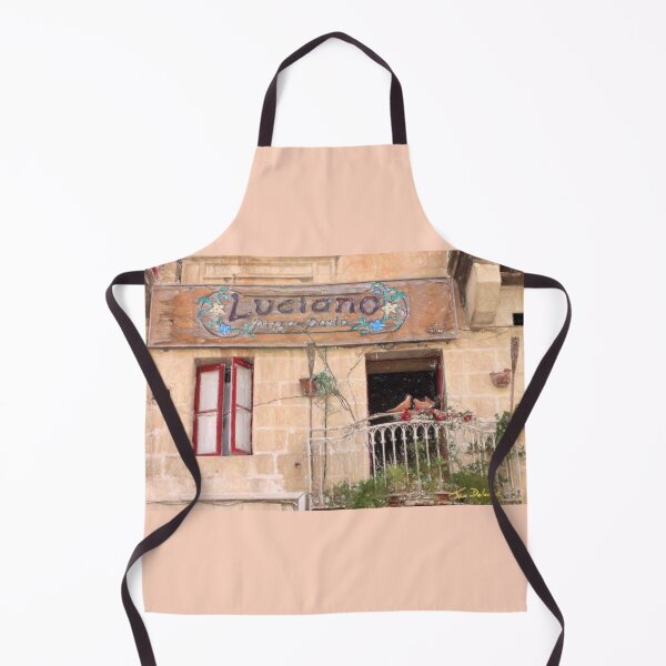 Item preview, Luciano's Pizza, Vintage sign, Valetta Malta square designed and sold by JonDelorme.