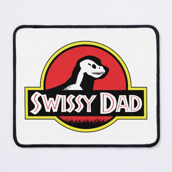 Item preview, (For Bright Background) Jurassic Greater Swiss Mountain Dog Dad designed and sold by More Cute Dogs.