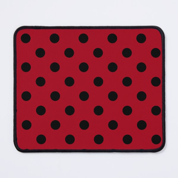 Item preview, Black Polka Dots On Red designed and sold by POLKAIWERX.