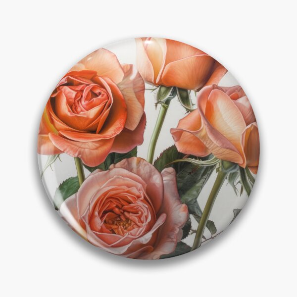 Artikelvorschau, Coral Roses entworfen und verkauft von Vanover Designs.