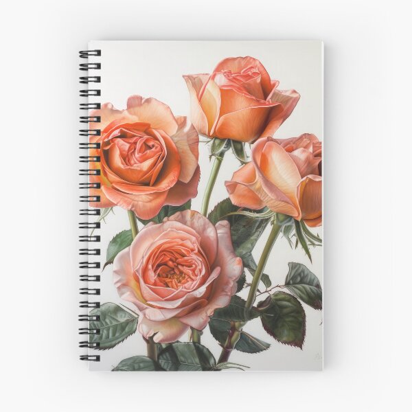 Artikelvorschau, Coral Roses entworfen und verkauft von Vanover Designs.