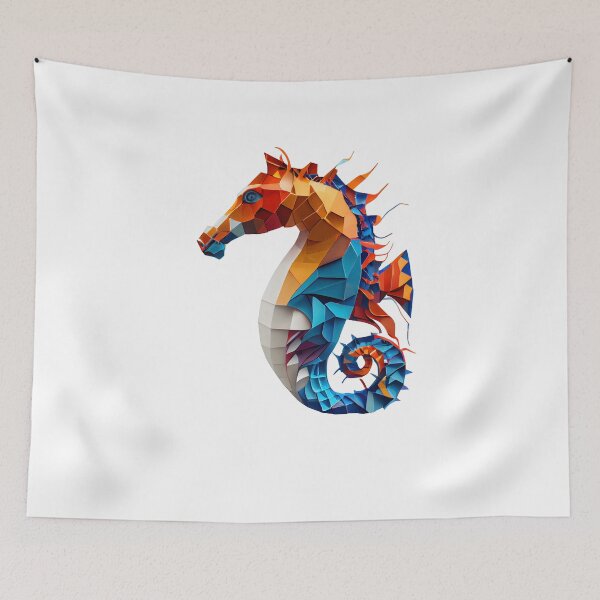 Item preview, Get in the Beachy Mood with this Fun Seahorse Design Featuring 'Seas the Day' designed and sold by FiveIntentions.