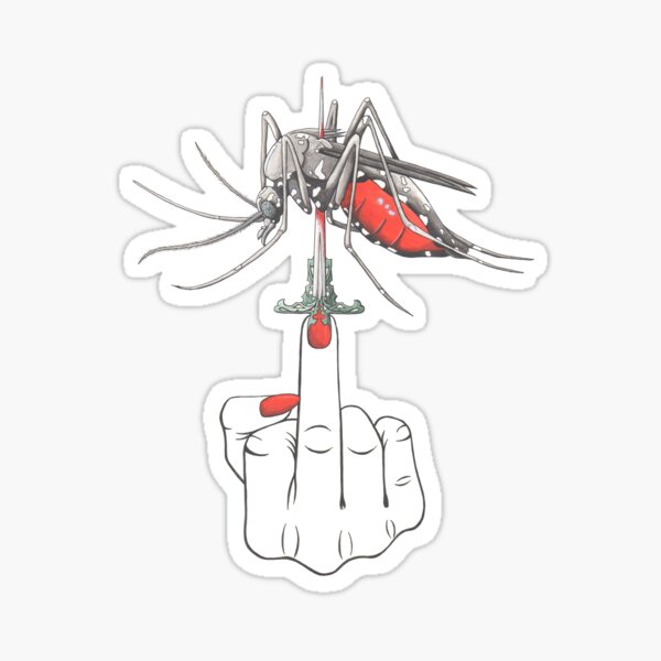 Moustique tigre, mosquito Sticker
