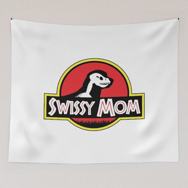Item preview, (For Bright Background) Jurassic Greater Swiss Mountain Dog Mom designed and sold by More Cute Dogs.