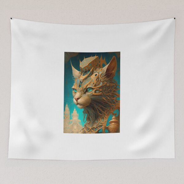 Item preview, Fantastical Felines #AE0272F2 designed and sold by nixlim.