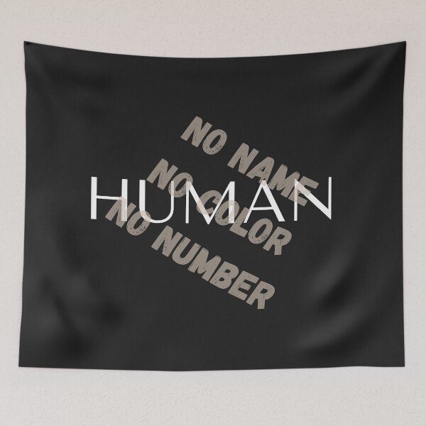 Item preview, HUMAN,  NO NAME, NO COLOR, NO NUMBER designed and sold by ART-SUNRISE.