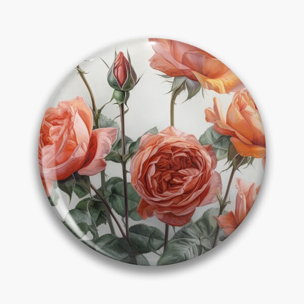Artikelvorschau, Coral Roses entworfen und verkauft von Vanover Designs.