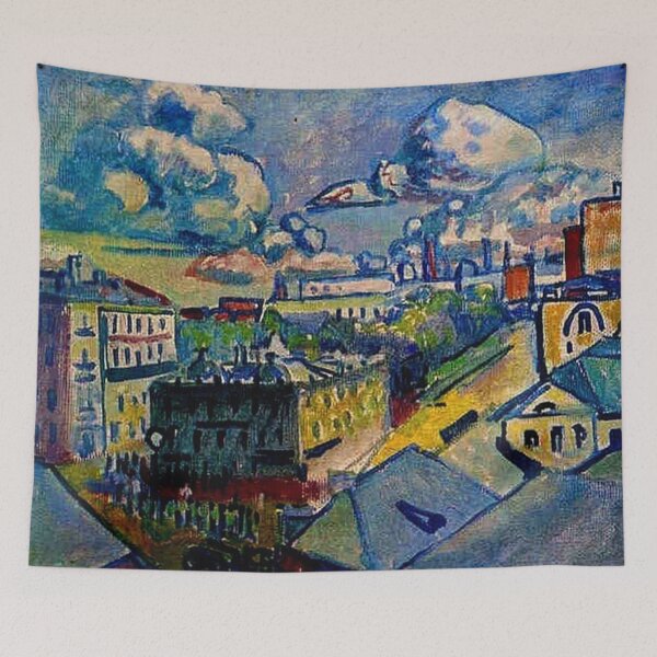 Item preview, Moscow Zubovskaya -Square Study -Kandinsky Art designed and sold by tomorrowsart.