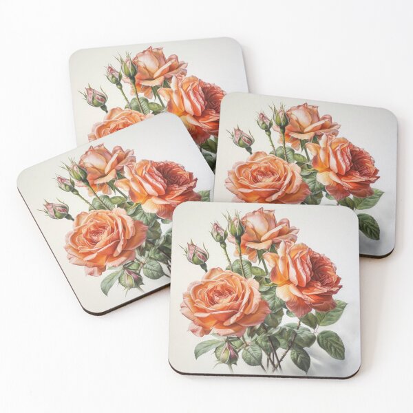 Item preview, Coral Roses  designed and sold by Vanover Designs.