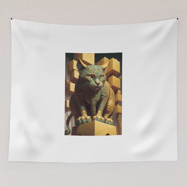 Artikelvorschau, Fantastical Felines #CDA3E9B8 entworfen und verkauft von nixlim.