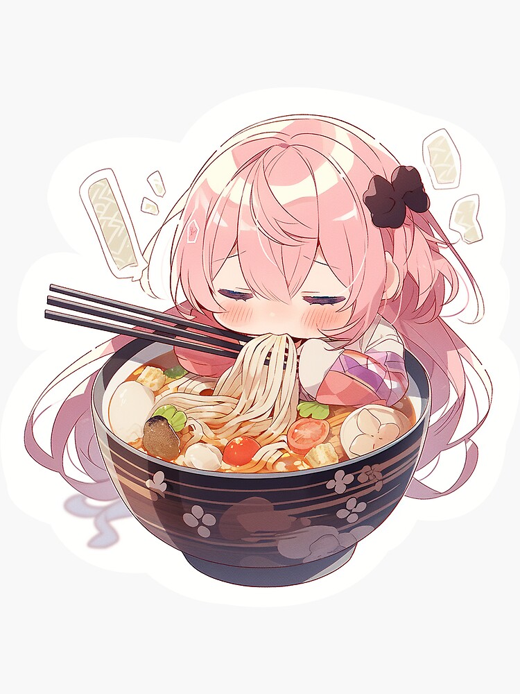 AI Image Generator: Miku Eat Ramen