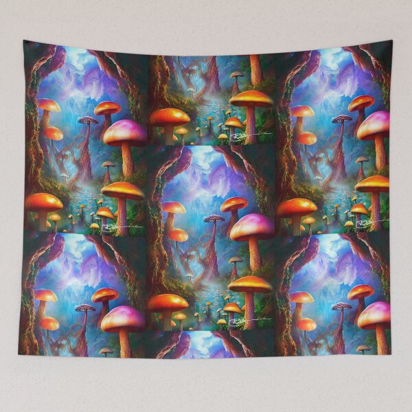 Item preview, Mushroom Fairyland Psilocybin Fantasy 25 designed and sold by Benito Del Ray.