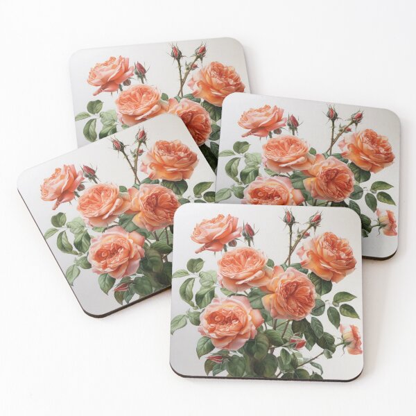 Artikelvorschau, Coral Roses  entworfen und verkauft von Vanover Designs.