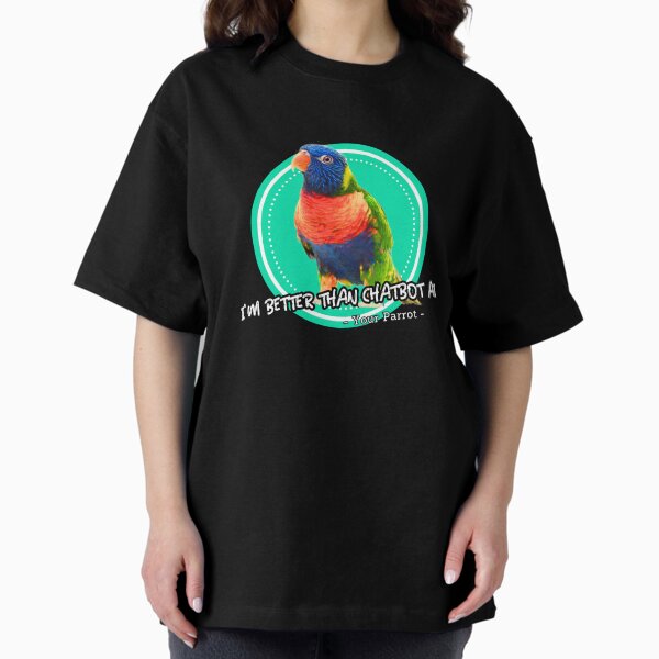Item preview, better than chatbot AI - parrot designed and sold by PositiveIdeas.