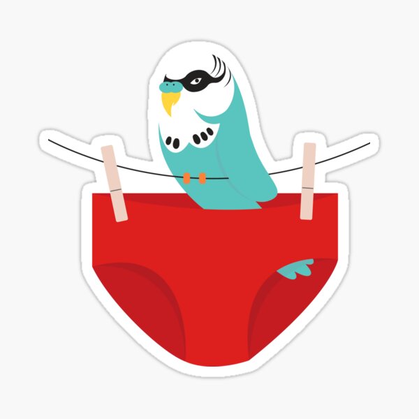 budgie smugglers Sticker