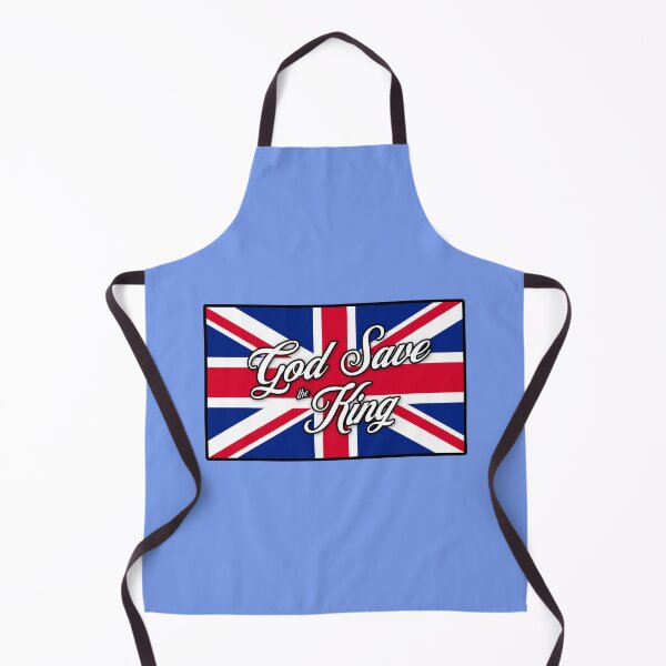 Item preview, "God Save the King" on British Flag for Coronation of King Charles III designed and sold by LindaCooke.