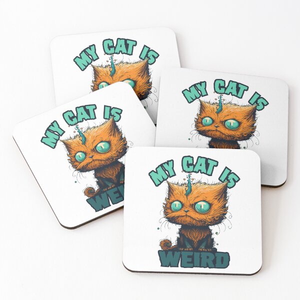 Item preview, My cat is weird designed and sold by HB Shirts.