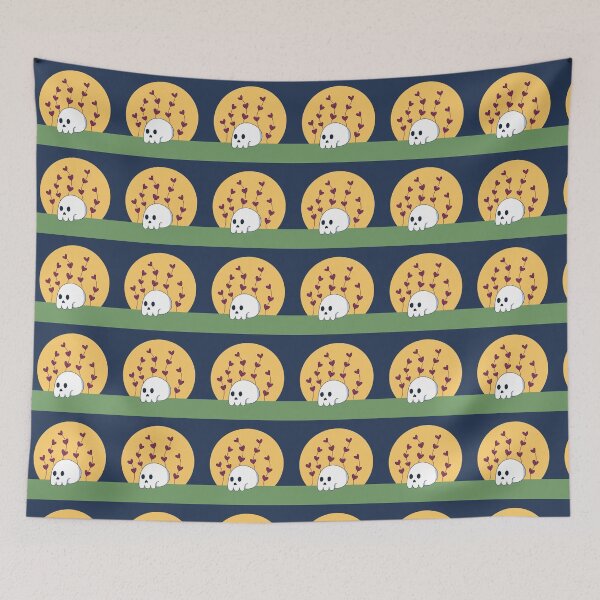 Item preview, Night skull designed and sold by rainilyahead.