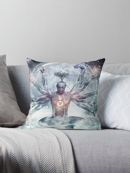 The Neverending Dreamer Throw Pillow