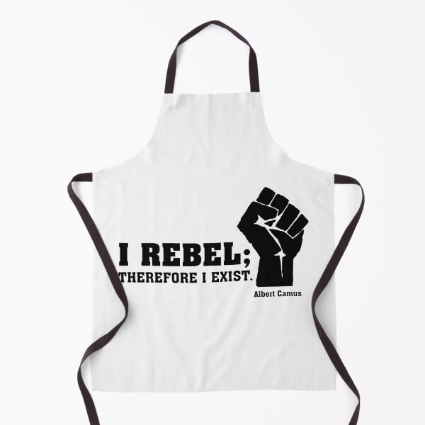 Item preview, I Rebel; Therefore I Exist (B) - Albert Camus designed and sold by EvilGravy.