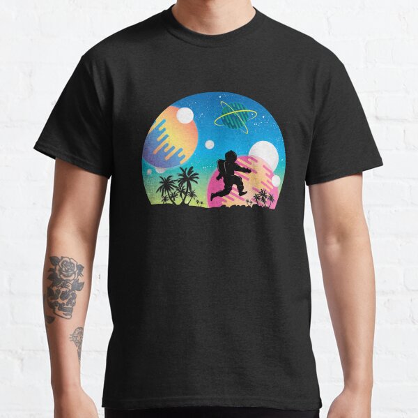 Skipping Astronaut Classic T-Shirt