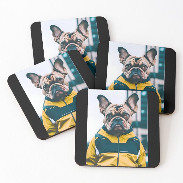 Item preview, Dog wearing jacket designed and sold by Melcu.