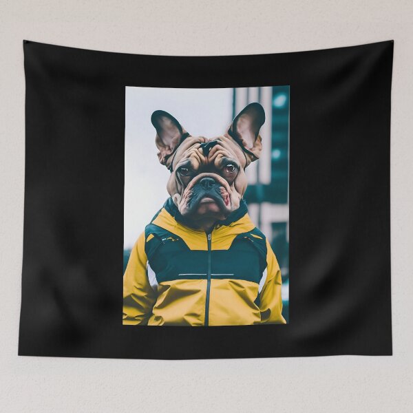 Item preview, Dog wearing jacket designed and sold by Melcu.