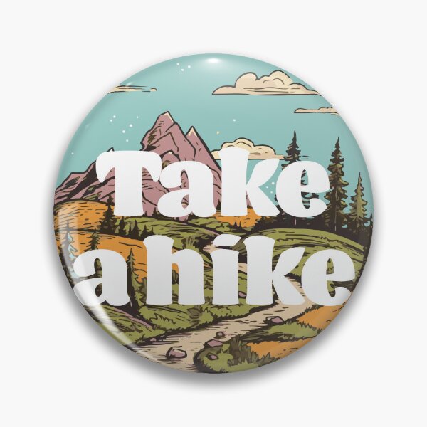 Item preview, Take a Hike || Hiking Trail Illustration designed and sold by MadSwellDesigns.