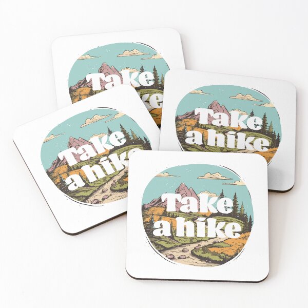Item preview, Take a Hike || Hiking Trail Illustration designed and sold by MadSwellDesigns.