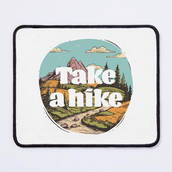Item preview, Take a Hike || Hiking Trail Illustration designed and sold by MadSwellDesigns.