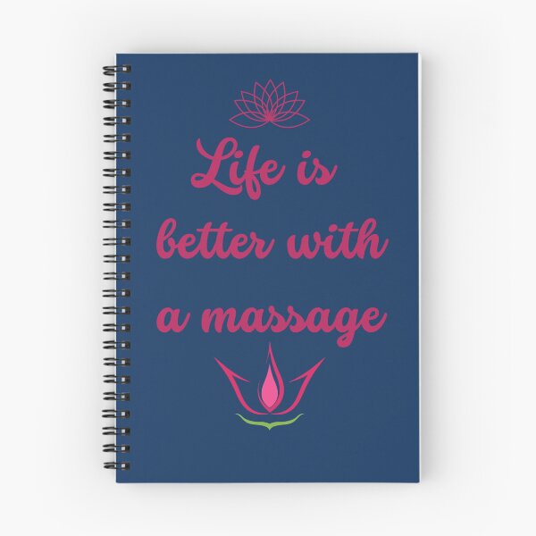Item preview, Life Is Better With A Massage. Relaxing Wellness And Massage Lover designed and sold by Rebel-Design.