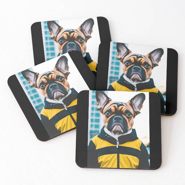 Item preview, Dog wearing jacket designed and sold by Melcu.