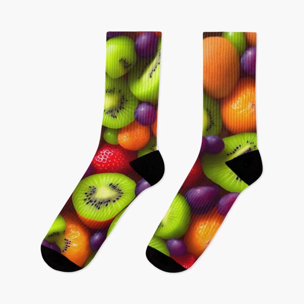 Item preview, Fruits Pattern Orange Kiwi Strawberry Grape - Fruits designed and sold by internlvisions.