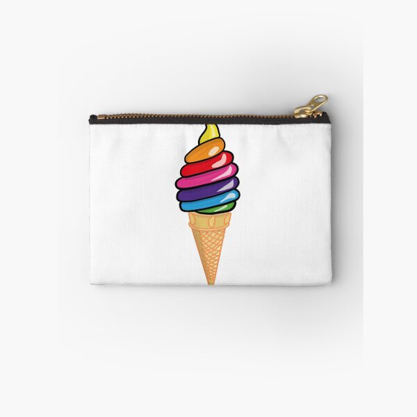 Item preview, Rainbow Soft Serve Whippy Icecream Cone Graphic Art 2 designed and sold by Ciara Shortall.