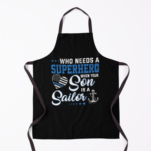 Item preview,  Navy Women's Proud Mom- Who Needs A Superhero When Your Son IS a Sailor designed and sold by Simeon	 Dorelus.